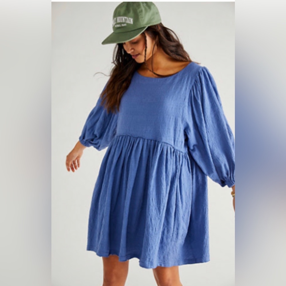Free People Get Obsessed Babydoll Dress | XL | NWT